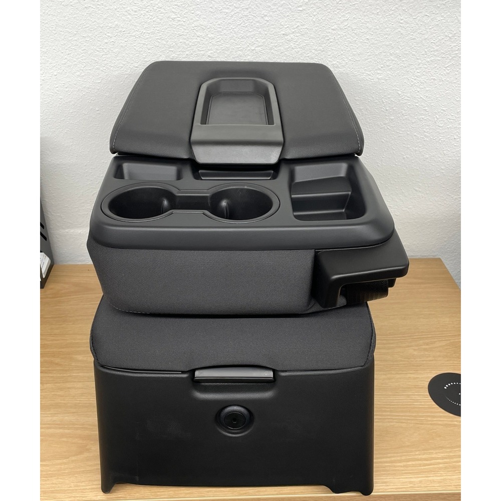 2019-2025 OEM Chevy Silverado Sierra Center Console Jump Seat Black 85722102